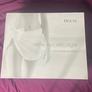 Deess differ esthetic style home beauty device hair removal